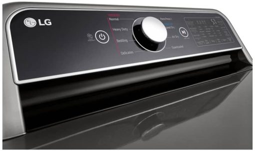 LG 7.3 Cu. Ft. Graphite Steel Electric Dryer With EasyLoad Door - Image 11