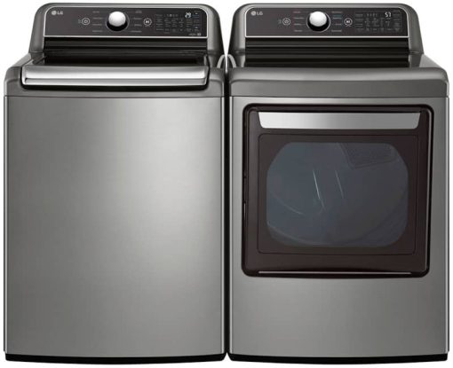 LG 7.3 Cu. Ft. Graphite Steel Electric Dryer With EasyLoad Door - Image 14