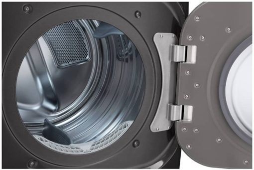 LG 9 Cu. Ft. Black Steel Front Load Gas Dryer With TurboSteam And Built-In Intelligence - Image 9