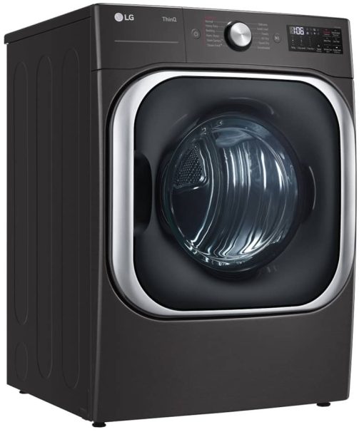 LG 9 Cu. Ft. Black Steel Front Load Gas Dryer With TurboSteam And Built-In Intelligence - Image 5