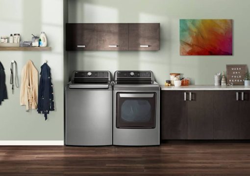 LG 7.3 Cu. Ft. Graphite Steel Gas Dryer With EasyLoad Door - Image 18