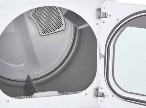 LG 7.3 Cu. Ft. White Electric Dryer With Sensor Dry Technology - Image 12