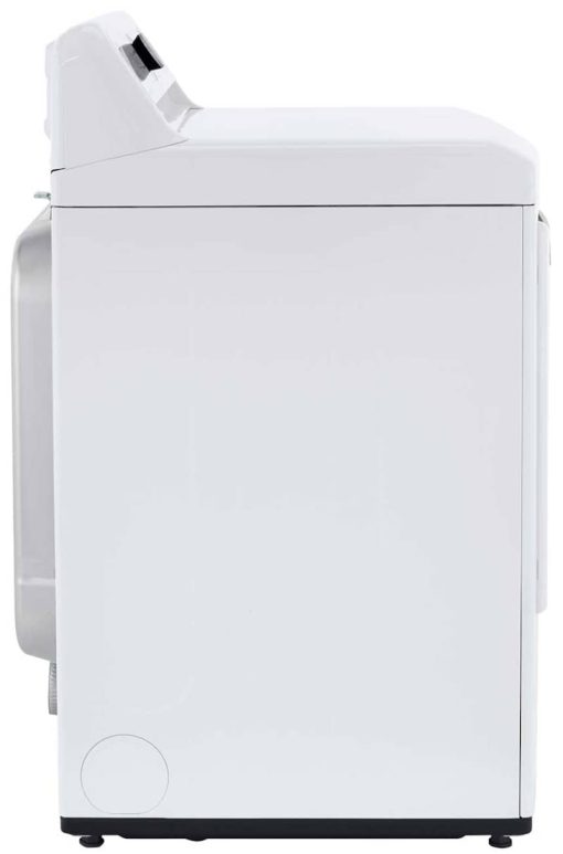 LG 7.3 Cu. Ft. White Electric Dryer With Sensor Dry Technology - Image 9