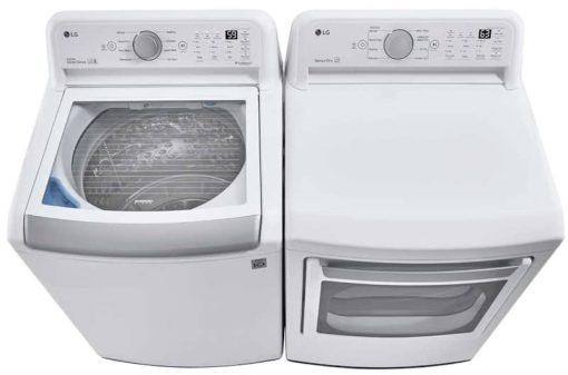 LG 7.3 Cu. Ft. White Electric Dryer With Sensor Dry Technology - Image 14