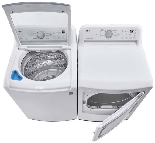 LG 7.3 Cu. Ft. White Electric Dryer With Sensor Dry Technology - Image 15