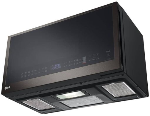 LG 1.7 Cu. Ft. PrintProof Black Stainless Steel Wi-Fi Enabled Over-The-Range Convection Microwave Oven With Air Fry - Image 14