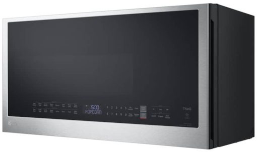 LG 1.7 Cu. Ft. PrintProof Stainless Steel Wi-Fi Enabled Over-The-Range Convection Microwave Oven With Air Fry - Image 10