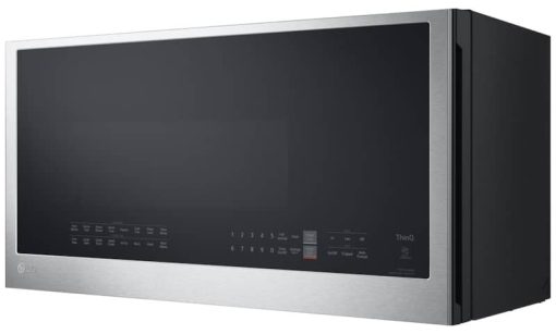 LG 1.7 Cu. Ft. PrintProof Stainless Steel Wi-Fi Enabled Over-The-Range Convection Microwave Oven With Air Fry - Image 9