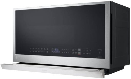 LG 2.1 Cu. Ft. PrintProof Stainless Steel Wi-Fi Enabled Over-The-Range Microwave Oven With EasyClean - Image 8