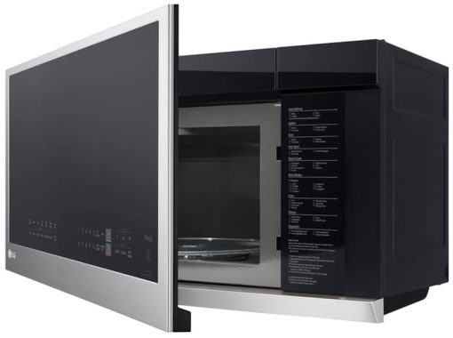 LG 2.1 Cu. Ft. PrintProof Stainless Steel Wi-Fi Enabled Over-The-Range Microwave Oven With EasyClean - Image 9