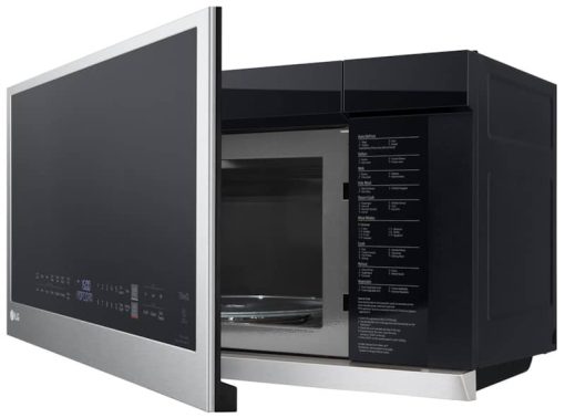LG 2.1 Cu. Ft. PrintProof Stainless Steel Wi-Fi Enabled Over-The-Range Microwave Oven With EasyClean - Image 10
