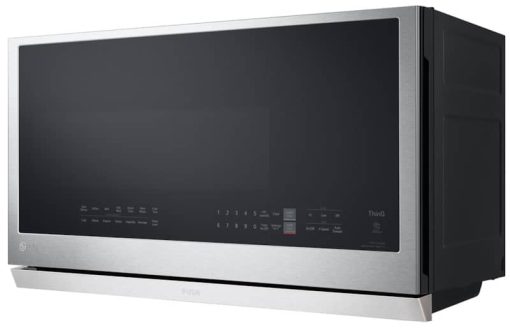 LG 2.1 Cu. Ft. PrintProof Stainless Steel Wi-Fi Enabled Over-The-Range Microwave Oven With EasyClean - Image 6