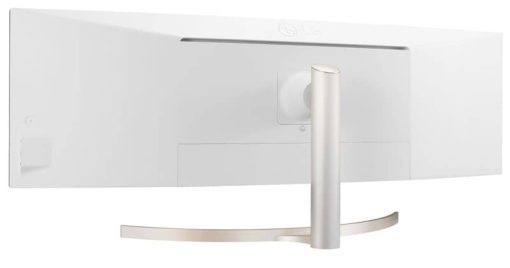 LG 49" White QHD UltraWide Dual IPS Curved LED Monitor - Image 7