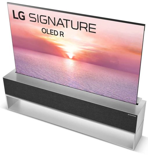 LG 65" SIGNATURE OLED R Series 4K Rollable Smart TV W/ AI ThinQ (2021) - Image 4