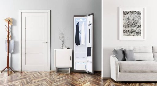 LG Styler White Smart Wi-Fi Enabled Steam Clothing Care System - Image 18