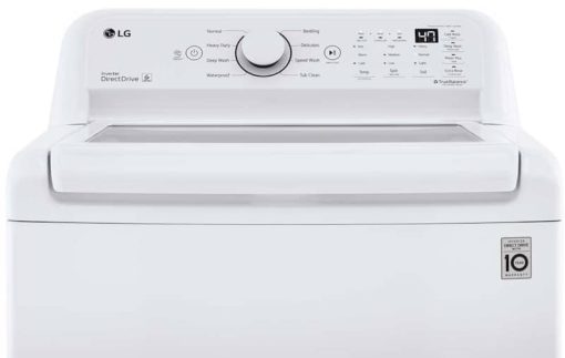 LG 4.5 Cu. Ft. White Top Load Washer - Image 9