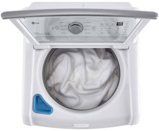 LG 5 Cu. Ft. White Top Load Washer - Image 2