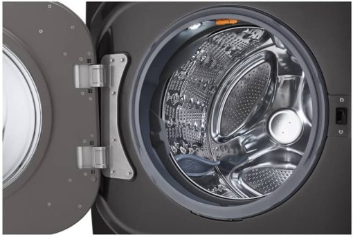 LG 5.2 Cu. Ft. Black Steel Front Load Washer With TurboWash And Built-In Intelligence - Image 12