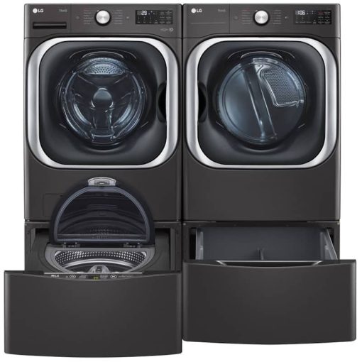 LG 5.2 Cu. Ft. Black Steel Front Load Washer With TurboWash And Built-In Intelligence - Image 16