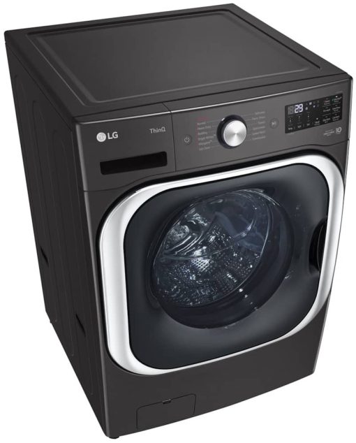 LG 5.2 Cu. Ft. Black Steel Front Load Washer With TurboWash And Built-In Intelligence - Image 7
