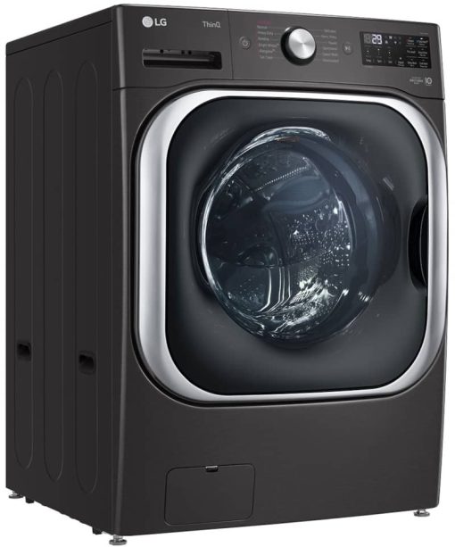 LG 5.2 Cu. Ft. Black Steel Front Load Washer With TurboWash And Built-In Intelligence - Image 6