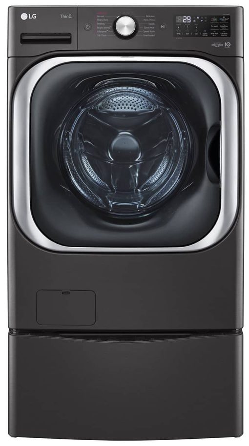 LG 5.2 Cu. Ft. Black Steel Front Load Washer With TurboWash And Built-In Intelligence - Image 13