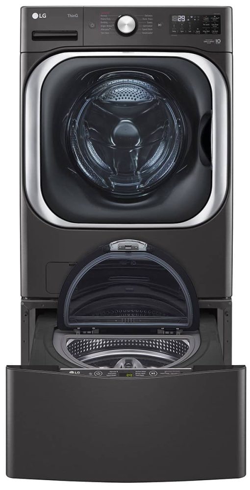 LG 5.2 Cu. Ft. Black Steel Front Load Washer With TurboWash And Built-In Intelligence - Image 14