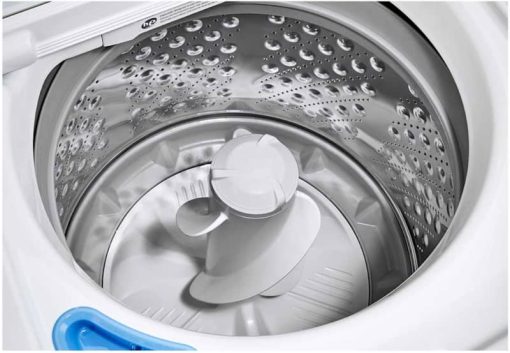 LG 4.3 Cu. Ft. White Ultra Large Capacity Top Load Washer With 4-Way Agitator & TurboDrum Technology - Image 9
