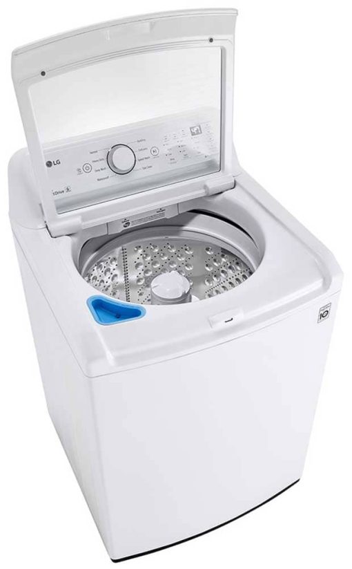 LG 4.3 Cu. Ft. White Ultra Large Capacity Top Load Washer With 4-Way Agitator & TurboDrum Technology - Image 5