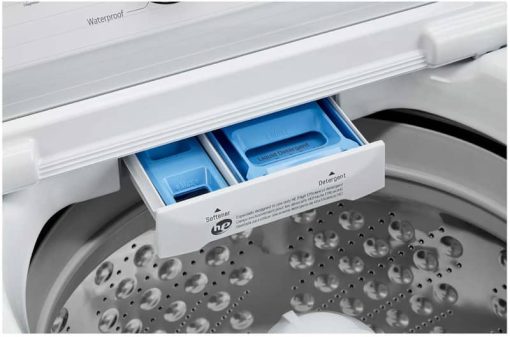 LG 4.3 Cu. Ft. White Ultra Large Capacity Top Load Washer With 4-Way Agitator & TurboDrum Technology - Image 10