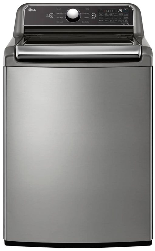 LG 5.5 Cu. Ft. Graphite Steel Top Load Washer With TurboWash 3D