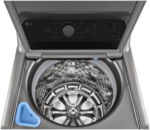 LG 5.5 Cu. Ft. Graphite Steel Top Load Washer With TurboWash 3D - Image 15
