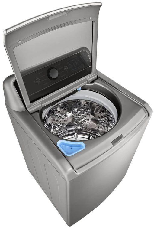 LG 5.5 Cu. Ft. Graphite Steel Top Load Washer With TurboWash 3D - Image 5