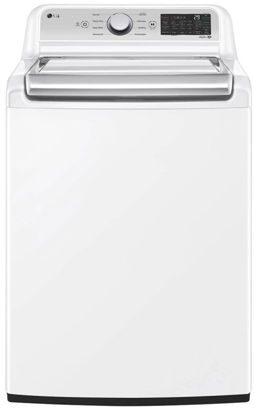 LG 5.5 Cu. Ft. White Top Load Washer With TurboWash 3D