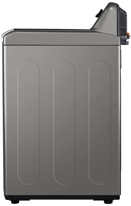LG 5.3 Cu. Ft. Graphite Steel Top Load Washer With 4-Way Agitator & TurboWash3D Technology - Image 8
