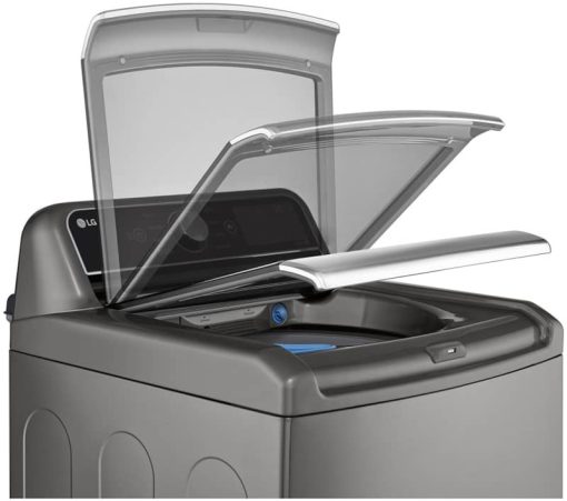 LG 5.3 Cu. Ft. Graphite Steel Top Load Washer With 4-Way Agitator & TurboWash3D Technology - Image 10