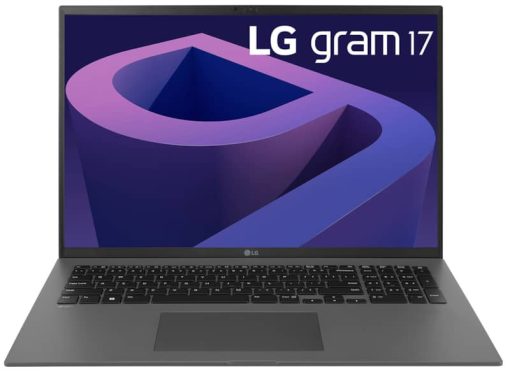 LG gram 17" Charcoal Gray Laptop Intel i7-1260P 32GB RAM 2TB SSD, Intel Xe Graphics