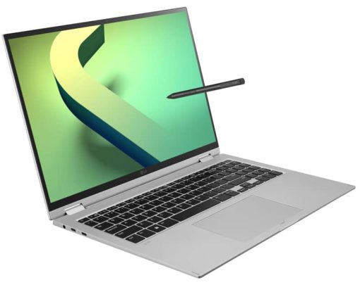LG gram 16" Quartz Silver 2-In-1 Laptop Intel i7-1260P 16GB RAM 2TB SSD, Intel Xe Graphics - Image 3