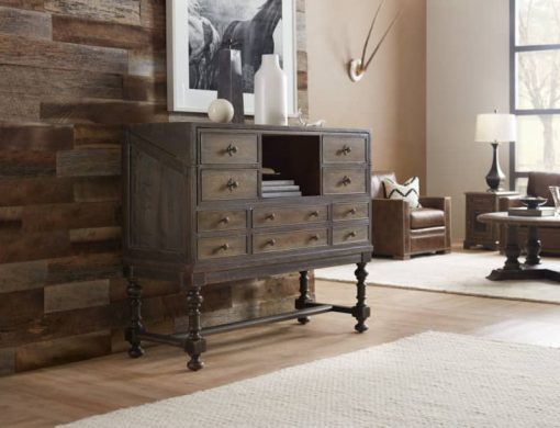 Hooker Furniture Home Office Hill Country Boerne Ranch Managers Desk - Image 6
