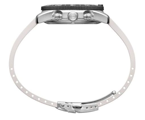 Luminox Pacific Diver Chronograph Black Dial White Rubber Strap Diver Watch, 44mm - Image 7