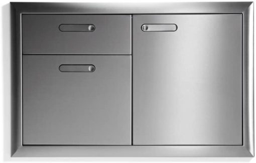 Lynx 36" Stainless Steel Ventana Access Door & Double Drawer Combination