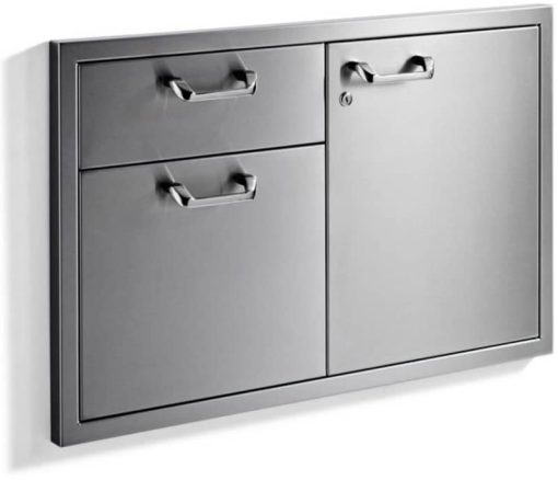 Lynx 36" Stainless Steel Classic Access Door & Double Drawer Combination - Image 2