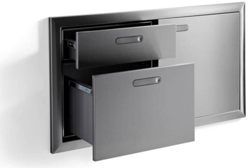 Lynx 42" Stainless Steel Sedona Door Drawer Combination - Image 3