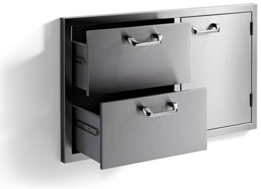 Lynx 36" Stainless Steel Sedona Door Drawer Combination - Image 3