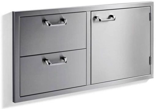 Lynx 42" Stainless Steel Sedona Door Drawer Combination - Image 2