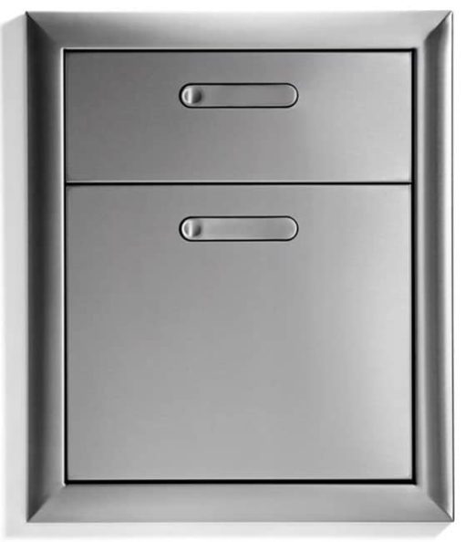 Lynx 19" Stainless Steel Ventana Extra Large Double Drawers