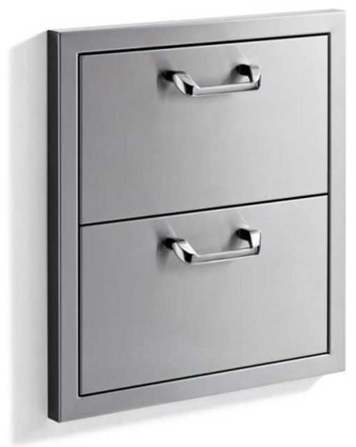 Lynx 19" Stainless Steel Sedona Double Drawers - Image 2