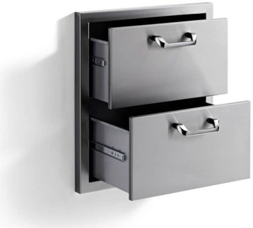Lynx 19" Stainless Steel Sedona Double Drawers - Image 3