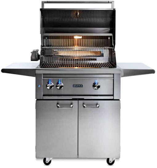 Lynx Professional 30" Stainless Steel Freestanding Liquid Propane Gas Grill With All Trident Infrared Burners And Rotisserie - Image 2