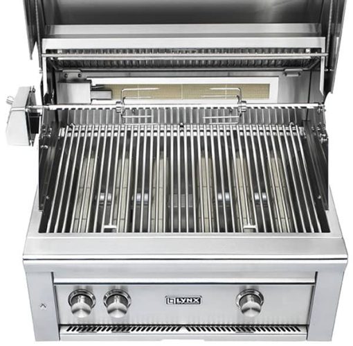 Lynx Professional 30" Stainless Steel Built-In Natural Gas Grill With All Trident Infrared Burners And Rotisserie - Image 4